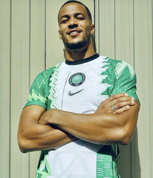 Photos: Troost-Ekong, Ajibade Model Nigeria's New Nike Home And Away Strip 1 Troost-Ekong Model Nigeria's New Nike Home And Away Strip