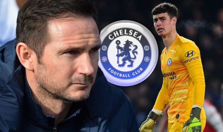 Lampard Relegates Kepa To No3-Choice Keeper At Chelsea Lampard Relegates Kepa To No3-Choice Keeper At Chelsea