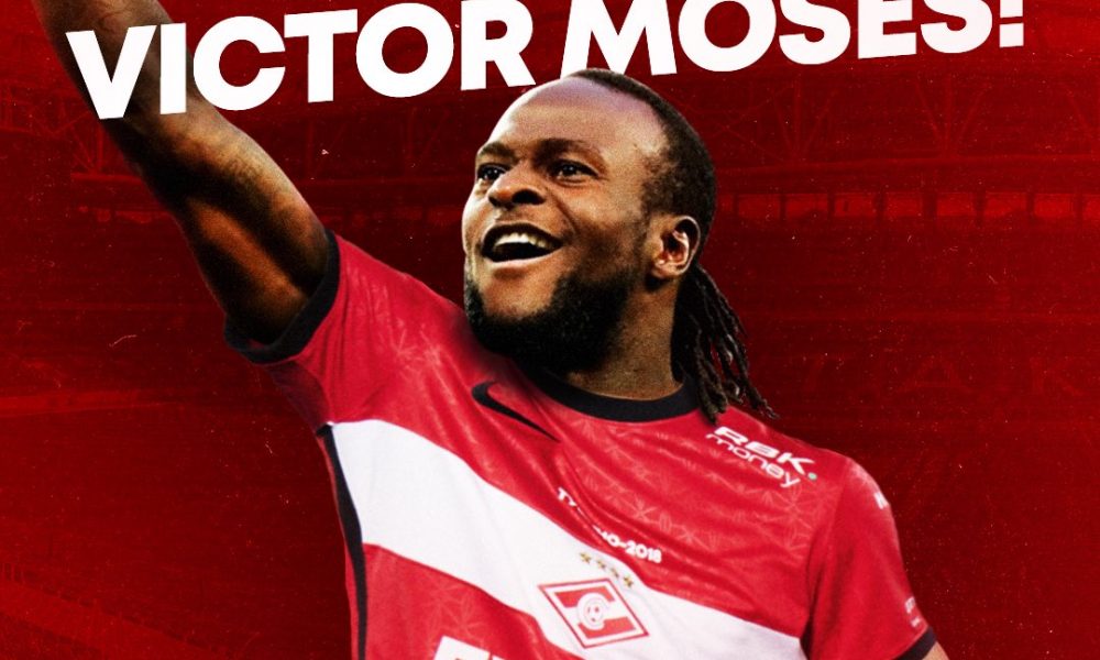 Spartak Moscow Show Off Victor Moses In Unveiling Spartak Moscow Show Off Victor Moses In Unveiling