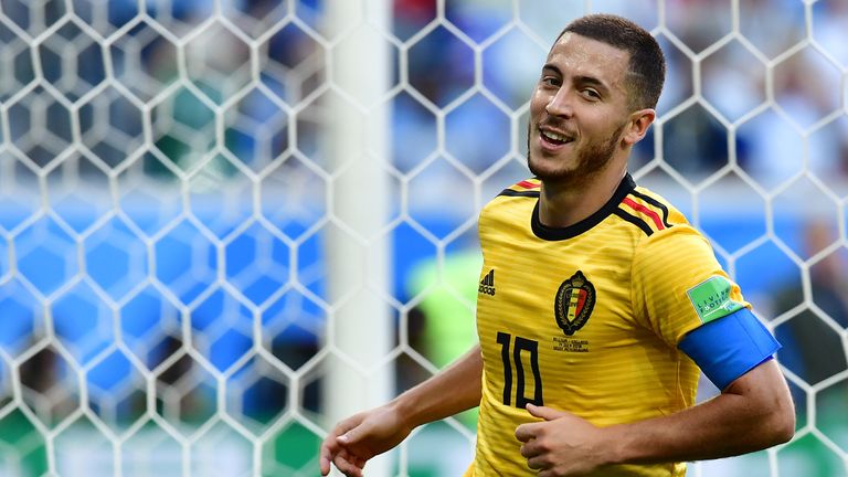 Belgium Coach Gives Latest Update On Eden Hazard Ahead Of England Tie
