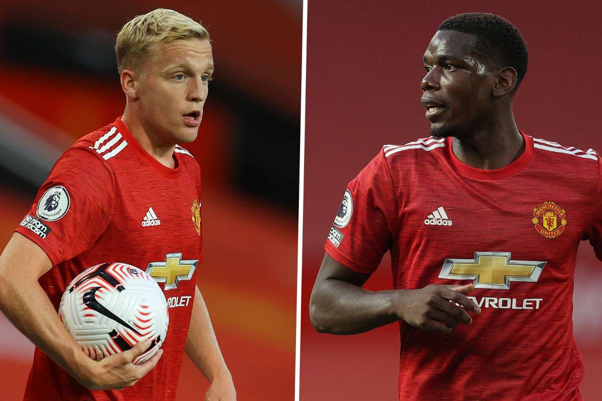 Donny Van De Beek Heightens Doubt Of Paul Pogba’s Man Utd Future Donny Van De Beek Heightens Doubt Of Paul Pogba’s Man Utd Future