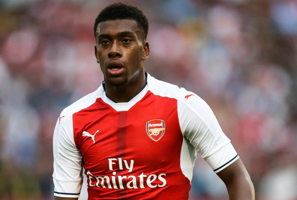 Alex Iwobi - salary, net worth, wife, house, cars 1 Alex Iwobi during his time with Arsenal