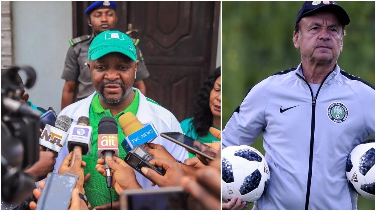 Sports Minister Dare Hints On Sacking Rohr After Return Fixture Vs Sierra Leone Sports Minister Dare Hints On Sacking Rohr After Return Fixture Vs Sierra Leone