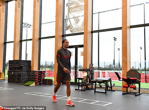 Photos Of Van Dijkâs Rehabilitation At Liverpool's New Training Centre Surface 2 Photos Van Dijkâs Rehabilitation