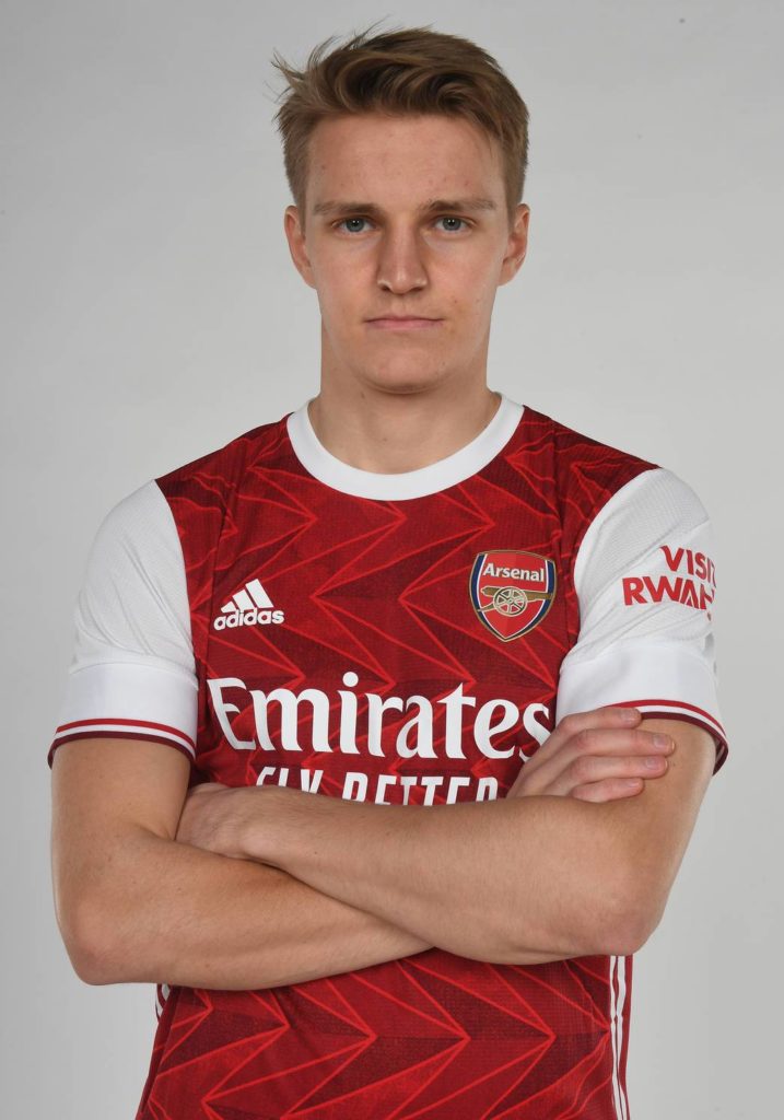 Arsenal Unveil Odegaard Shirt Number