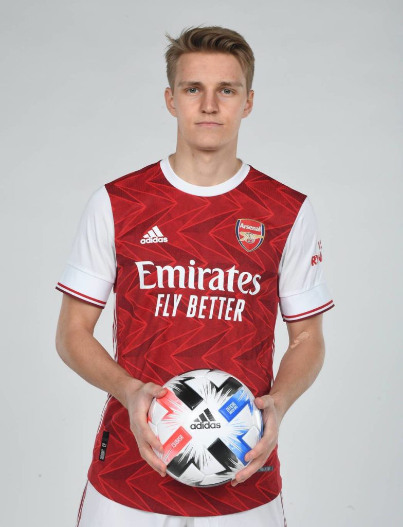 Arsenal Unveil Odegaard Shirt Number