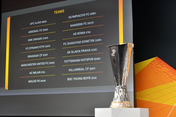 Europa League Draw For The Last 16 In Full 1 Europa League Draw Last 16