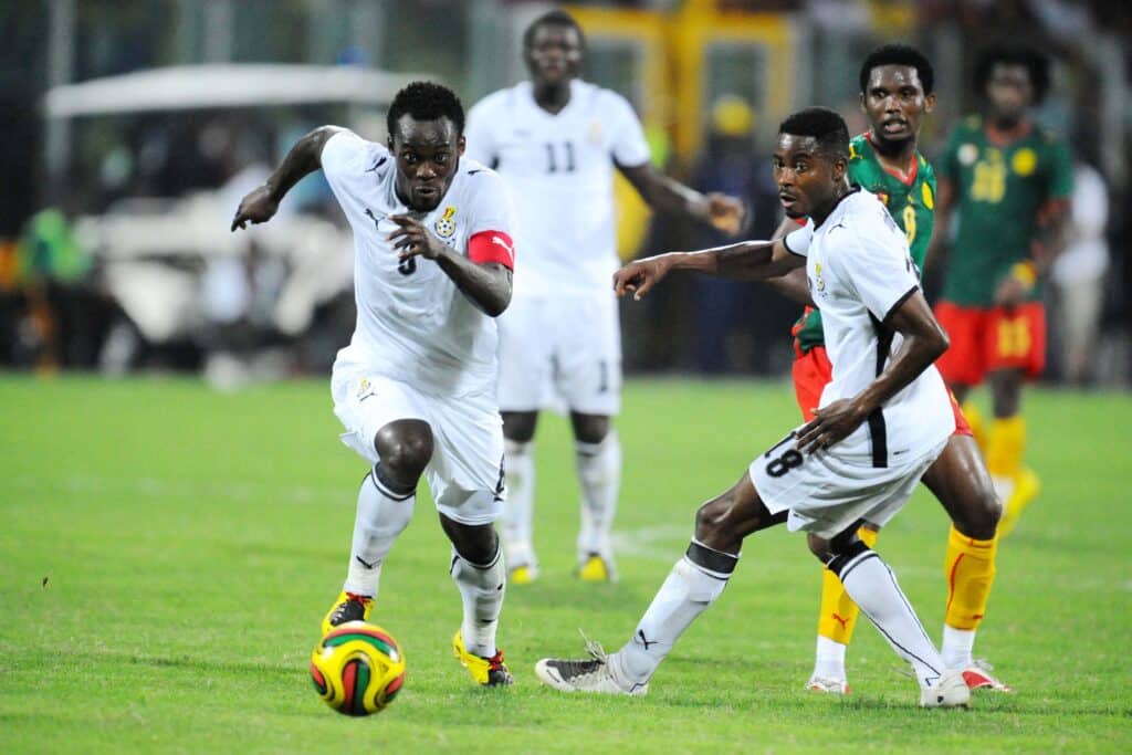 Top 10 Richest Footballers in Ghana â All Wealth Revealed 9 Michael Essien - number 3 richest footballer in Ghana