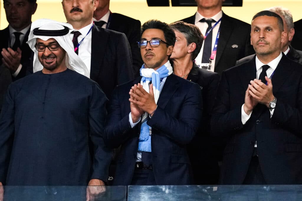 Manchester City owner Sheikh Mansour bin Zayed 