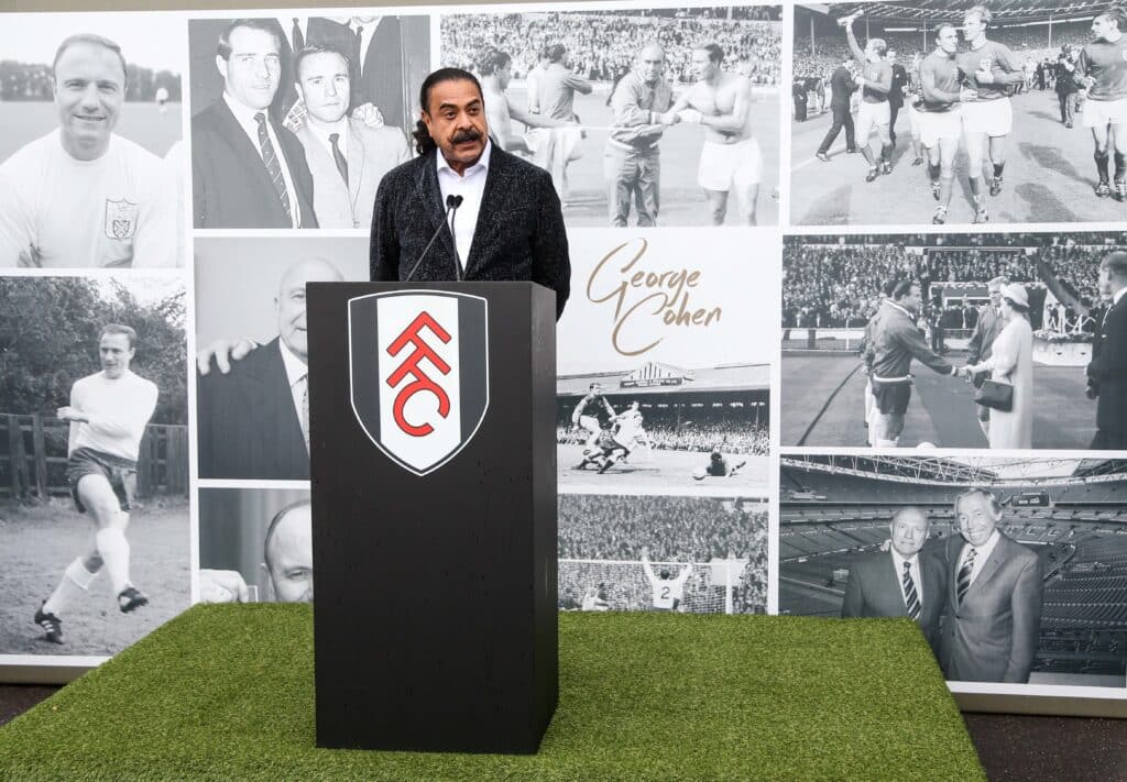 Fulham chairman Shahid Khan