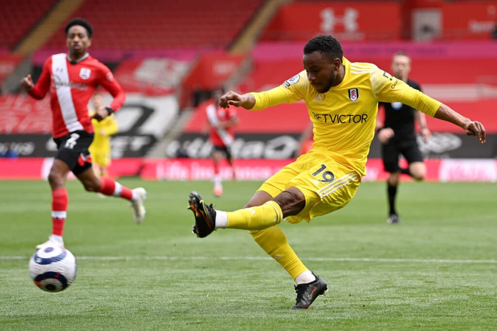 Ademola Lookman in action for Fulham