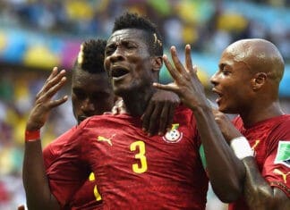 Top Five British Ghanaian Footballers Listed With Their Details