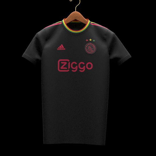 Ajax Leaked New Third Kit Pays Tribute To Reggae Legend Bob Marley 2 Ajax Leaked Third Kit Tribute Bob Marley