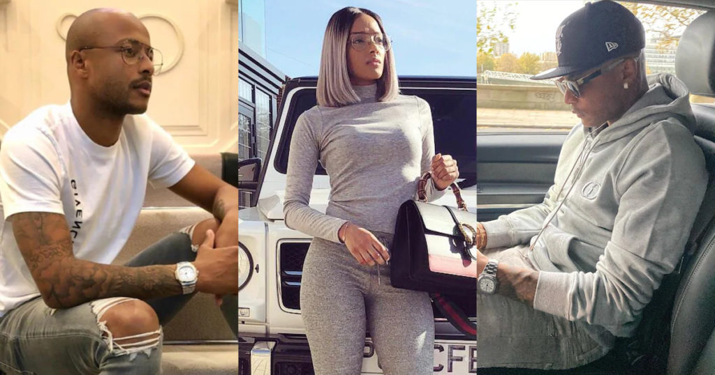 Andre Morgan Ayew and wife Yvonne