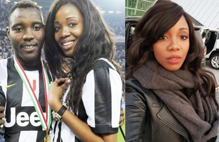 Kwadwo Asamoah and wife Abena