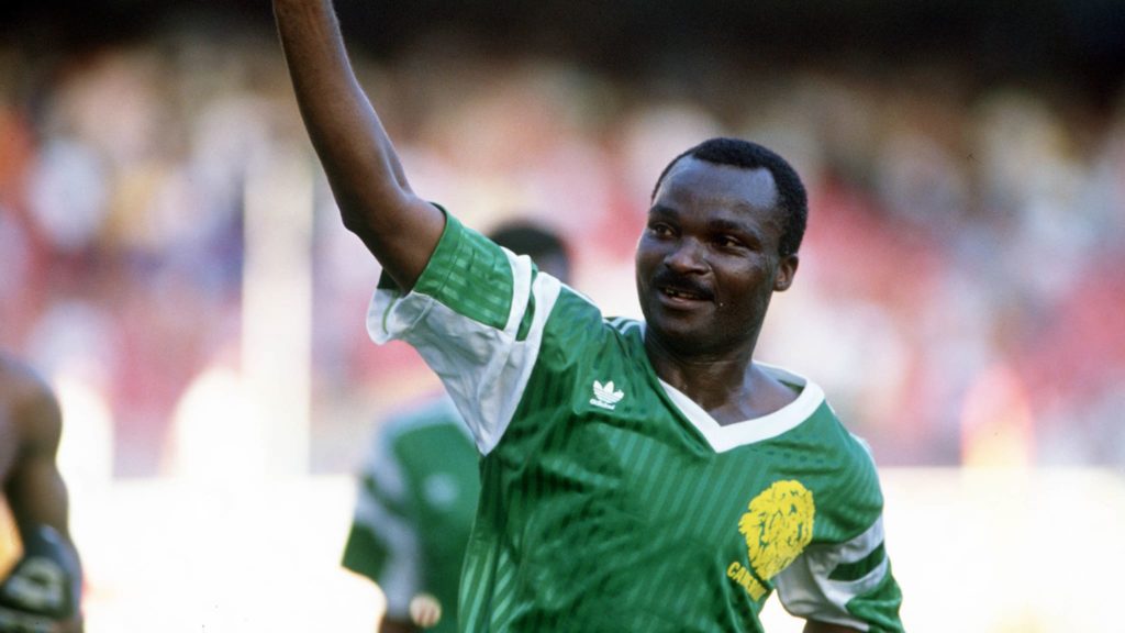 Roger Milla and Zlatan Ibrahimovic1 1