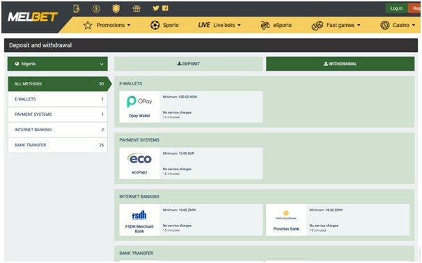 How To Withdraw From Melbet Nigeria Account 2 Withdrawing from Melbet Nigeria2