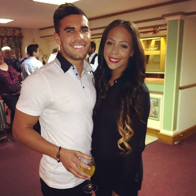 male footballers married to female footballers