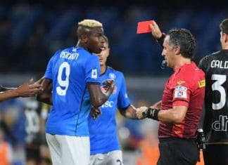Learn To Control Your Emotions – Spalleti Warns Osimhen After Sunday’s Red Card