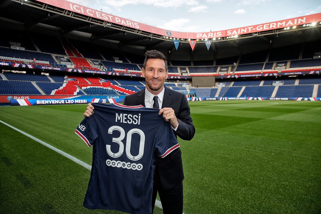 Messi Champions League for PSG