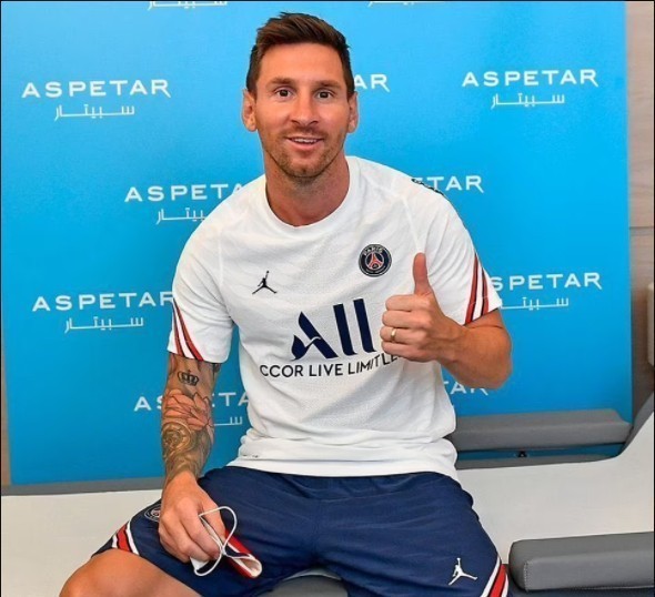 Photos: Messi's PSG Unveiling, Medicals, Confirmed Shirt Number 3 Messis PSG Unveiling Medicals Shirt Number3