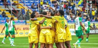 Aisha Buhari Cup: Super Falcons Lose To South Africa Aisha Buhari Cup: Super Falcons Lose To South Africa