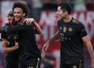 Bayern Munich smashes RB Leipzig 4-1