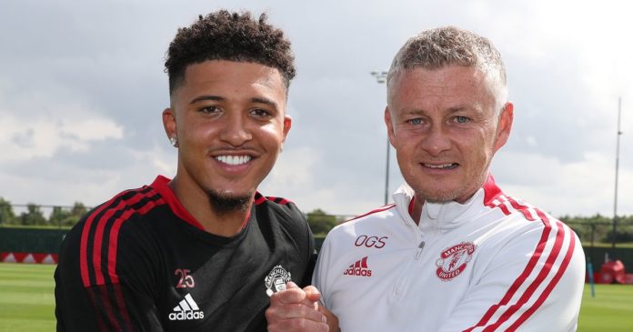 Solskjaer Defends Jadon Sancho’s Slow Start For Man United