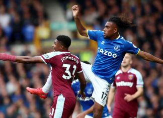 EPL: Iwobi returns from Injury in Everton’s loss to West Ham EPL: Iwobi returns from Injury in Everton’s loss to West Ham