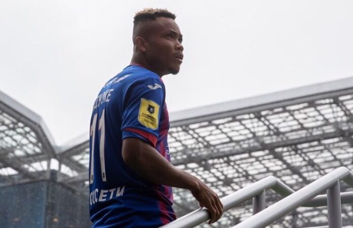 Ejuke in contention for player of the month award Russian Premier League: Ejuke in contention for player of the month award