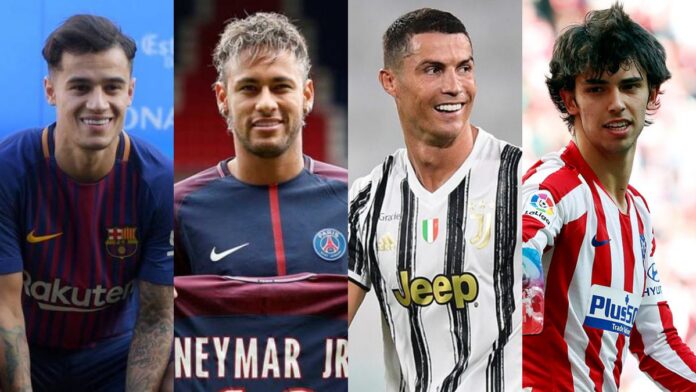 Top five most expensive football transfers of all time Revealed