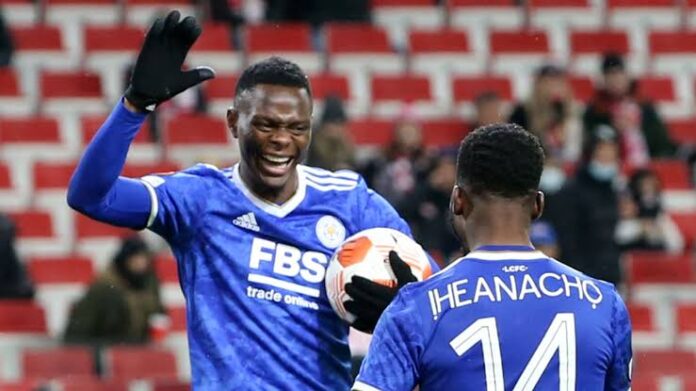 images (4) UEFA Europa League: Iheanacho, Moses shines in Leicester Spartak Moscow clash