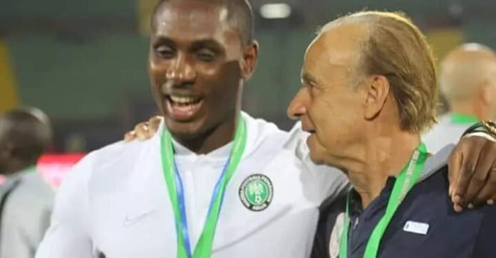 Rohr Ighalo Rohr explains why Ighalo was absent against Liberia