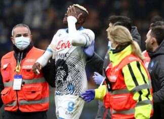 Napoli deliver worrying injury update on Victor Osimhen