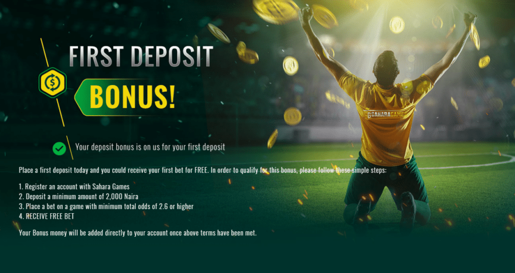 Sahara Games promo code