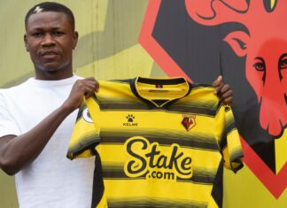 Samuel Kalu: Watford sign Nigeria winger from Bordeaux Samuel Kalu: Watford sign Nigeria winger from Bordeaux