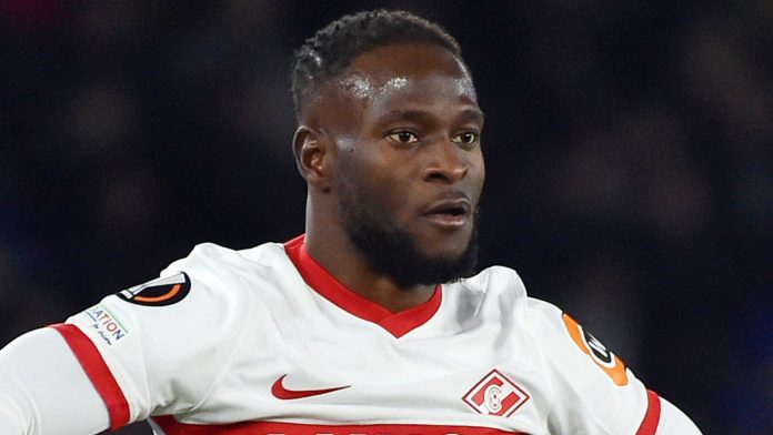 Victor-Moses- Victor Moses returns to training for Spartak Moscow