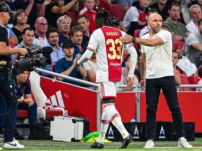 Bassey deserved the red card, says Ajax Manager Alfred Schreuder