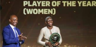 Oshoala wins a record-breaking fifth CAF award Oshoala wins a record-breaking fifth CAF award