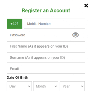 Betway registration