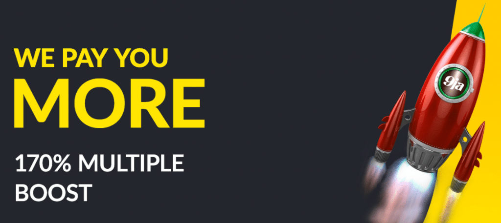 170% Multiple Boost bet9ja promo code