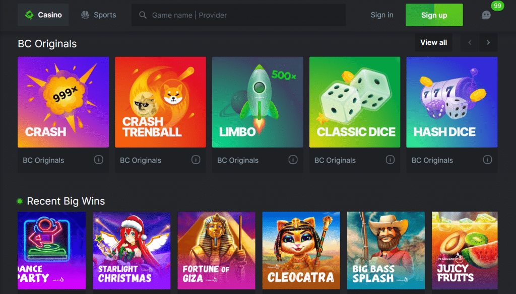 bc game bonus bc.game promo code