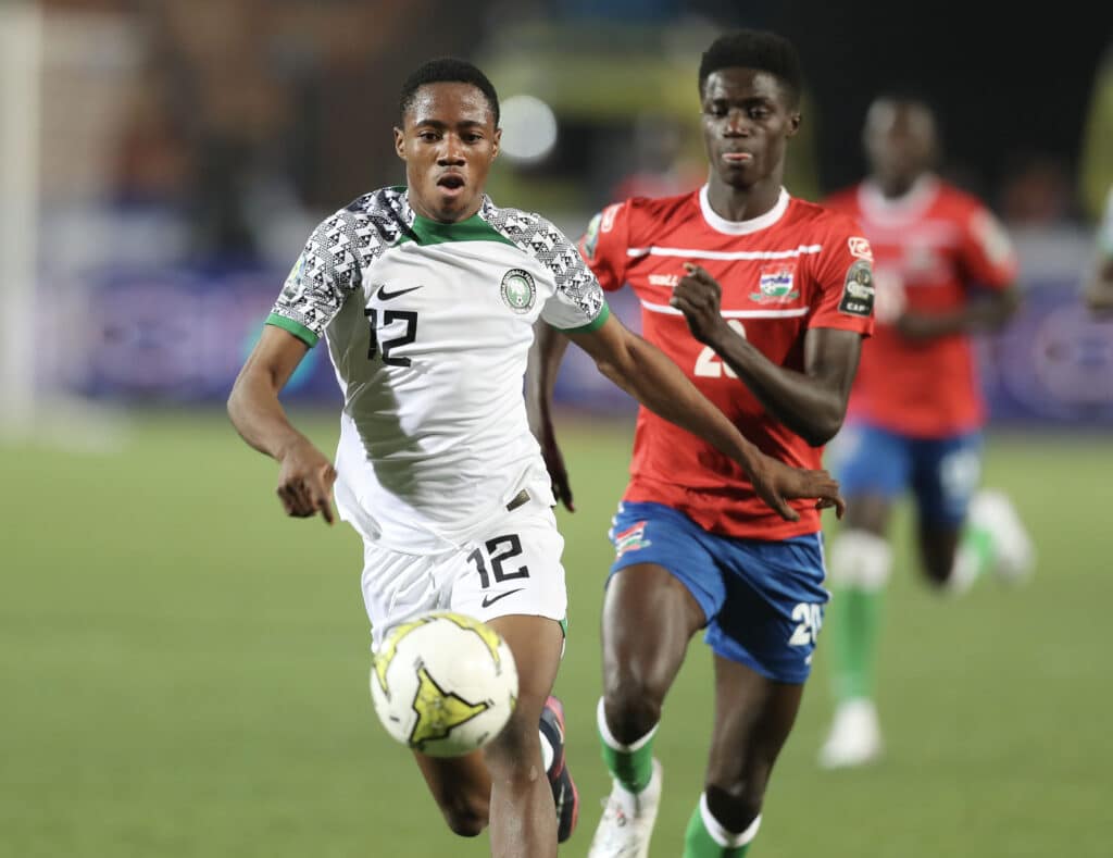 Nigeria U20's Benjamin Fredrick