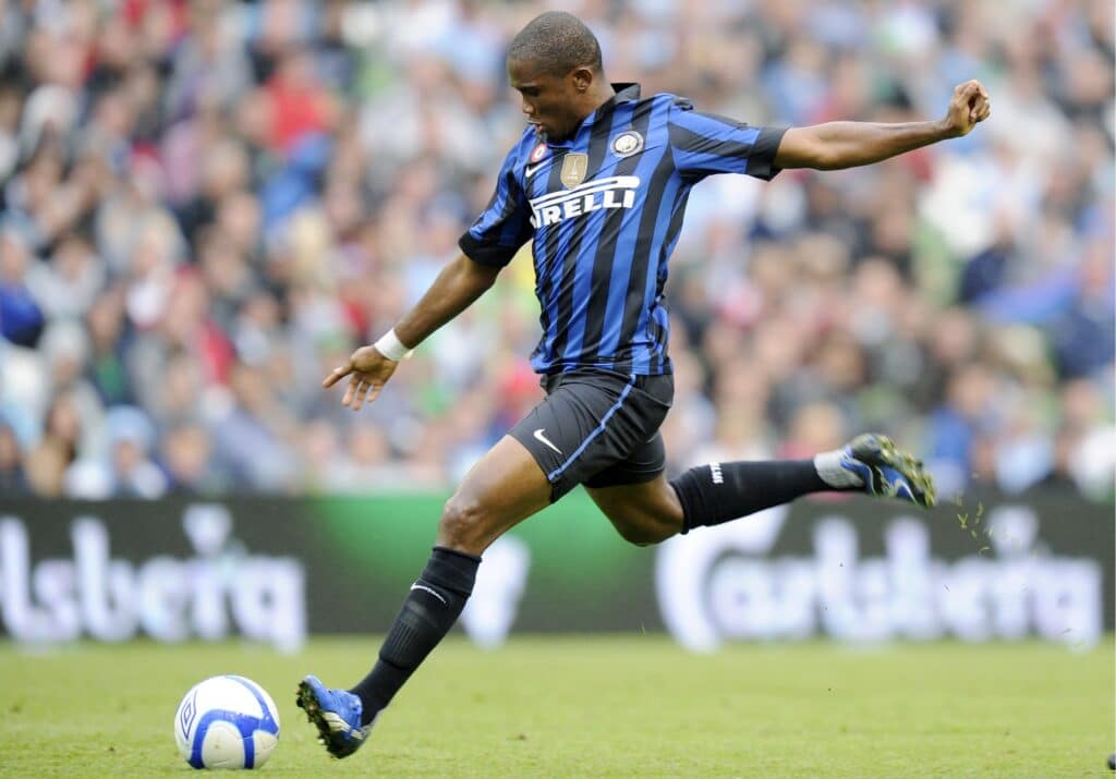 These African Players Came Close to Winning the Capocannoniere 2 Samuel Eto'o at Inter Milan