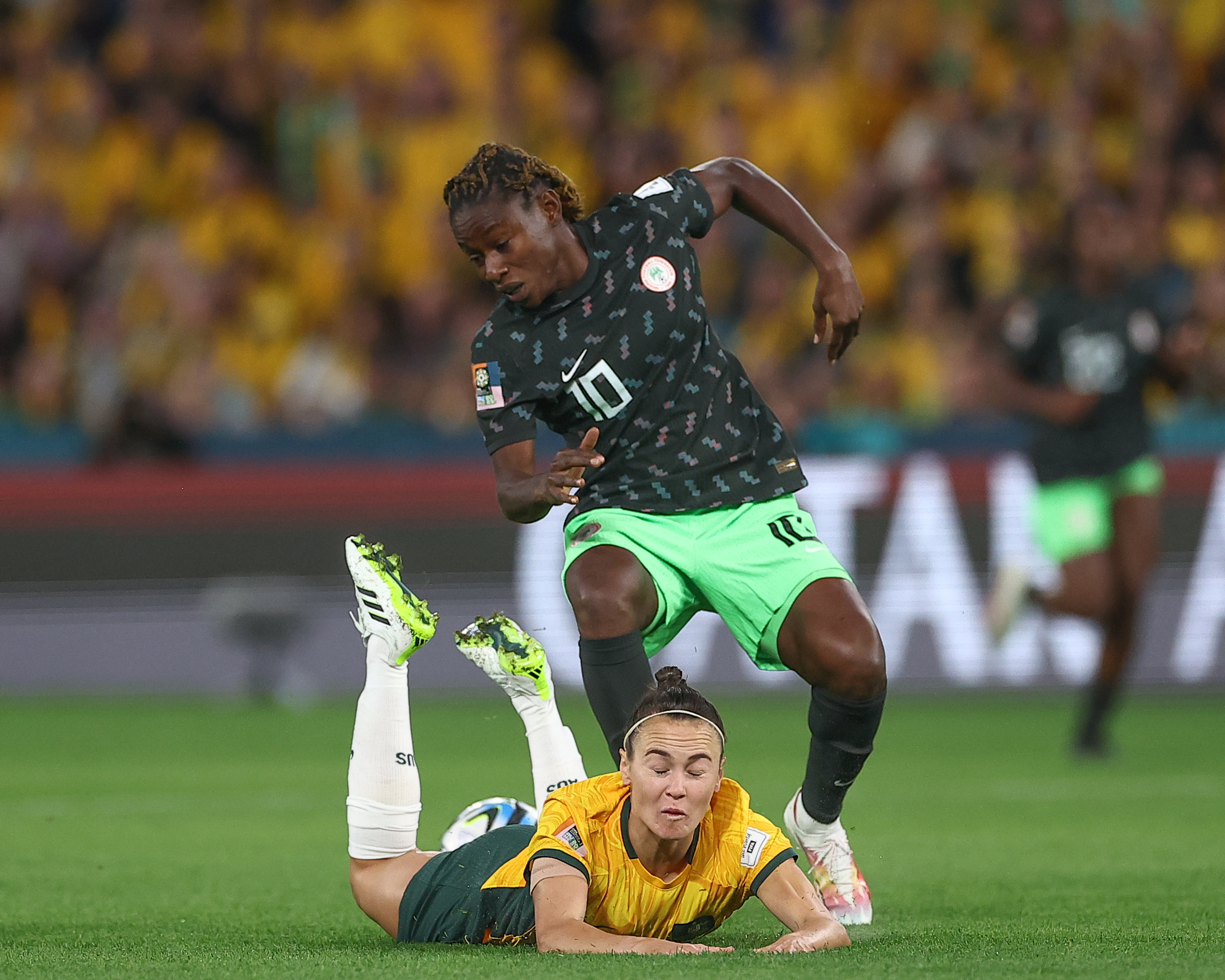 Social media erupts as Super Falcons down the Matildas