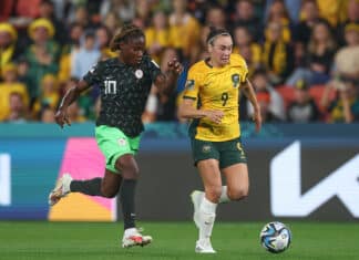 Best Pictures from Australia vs Super Falcons in Women’s World Cup