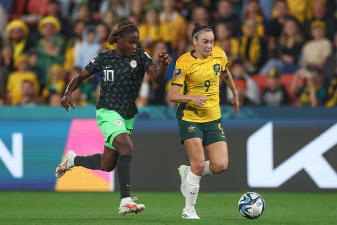 Best Pictures from Australia vs Super Falcons in Women’s World Cup