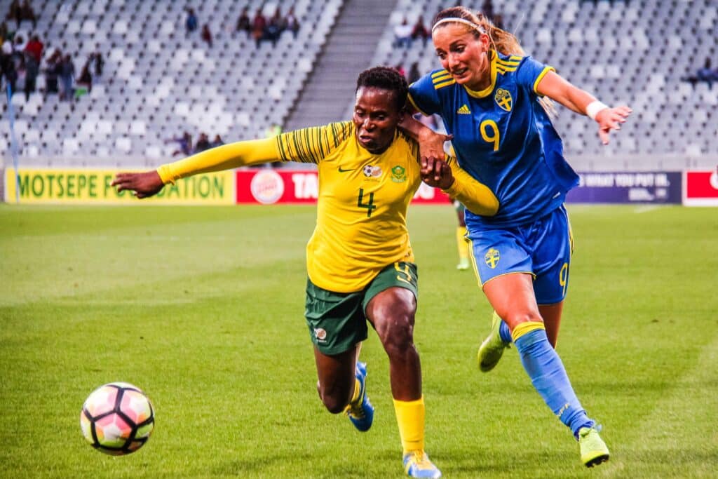 Banyana Banyana all-time top goal scorers 2 Noko Matlou in action for South Africa