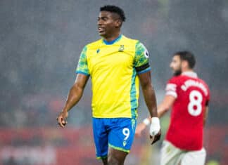 Taiwo Awoniyi and Nottingham Forest unveil 2023/24 kit