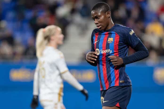 Super Falcons legend at FC Barcelona How much does Asisat Oshoala earn in Barcelona?